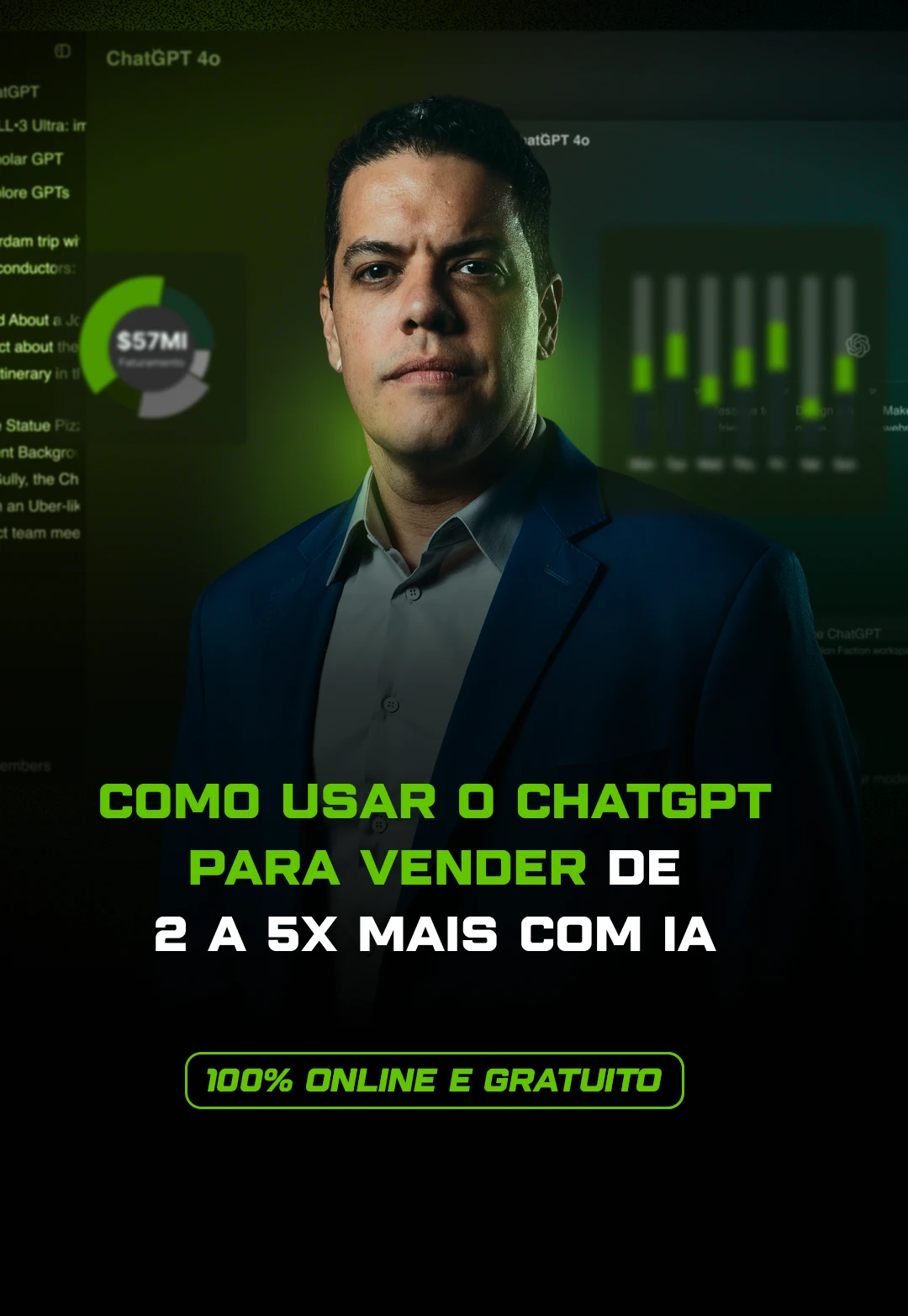 Capa - Como usar o ChatGPT para vender de 2 a 5x mais com IA